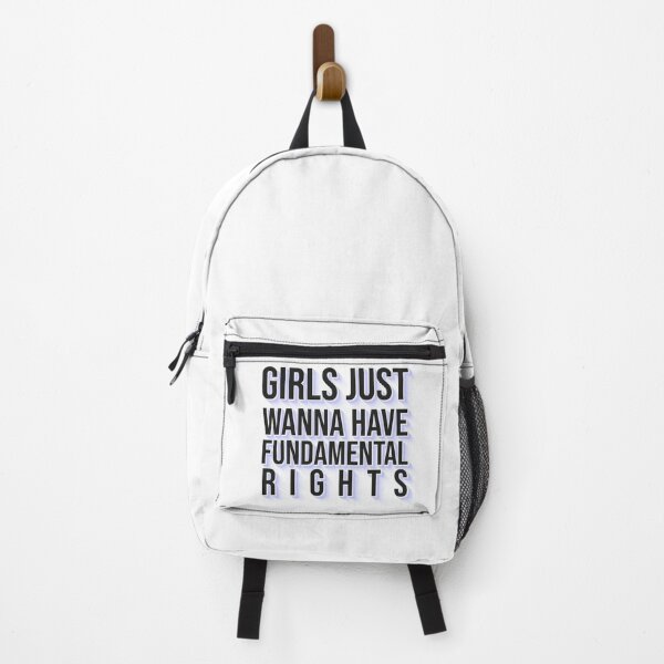 Item preview, Girls Just Wanna Have Fundamental Rights – Feminist Equality Typography designed and sold by ArtsyExplorer.