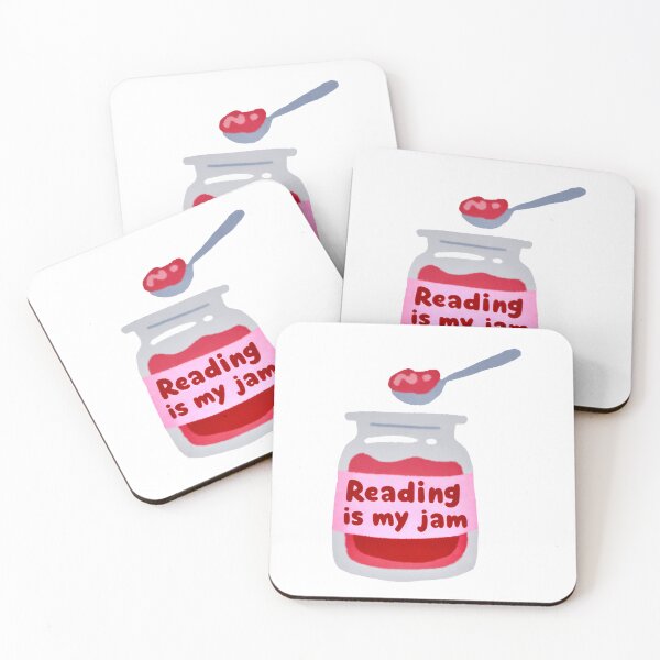 Item preview, Reading Is My Jam Bookish Escape Strawberry Fruit designed and sold by HumansStuck12.
