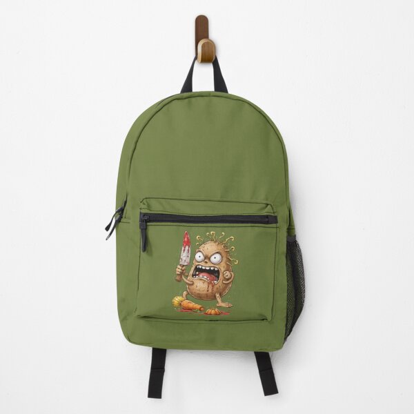 Item preview, Unhinged Potato Cartoon – Chaotic Ugly Food Character designed and sold by Ivy-Triggs.