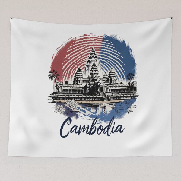 Item preview, Angkor Wat Cambodia designed and sold by Dikshant Goyal.