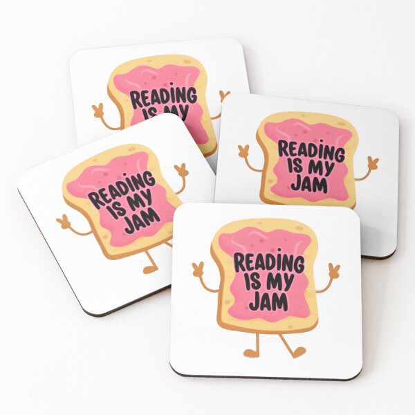 Item preview, Reading Is My Jam Bookish Escape Strawberry Fruit designed and sold by HumansStuck12.