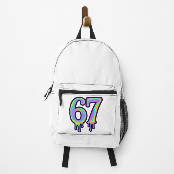 Item preview, 67 Birthday Neon Rainbow Drip designed and sold by TheNeuroVerse.
