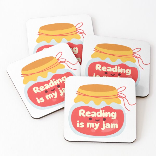 Item preview, Reading Is My Jam Study Break Strawberry Fruit designed and sold by HumansStuck12.