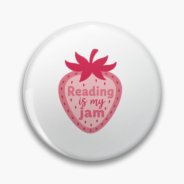 Item preview, Reading Is My Jam Bookish Mindset Strawberry Fruit Lovers designed and sold by HumansStuck12.