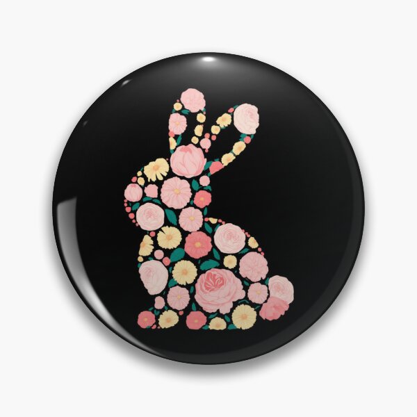 Artikelvorschau, Blumenhase, Frühlings-Aquarell, Ostern entworfen und verkauft von IdunayaStore.
