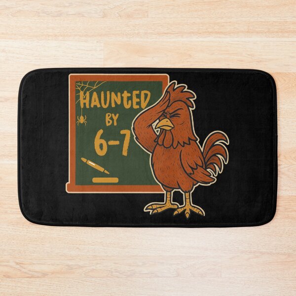Item preview, Haunted by 6-7 Six Seven Funny Chicken Math Shirt designed and sold by LashondaGreen89.