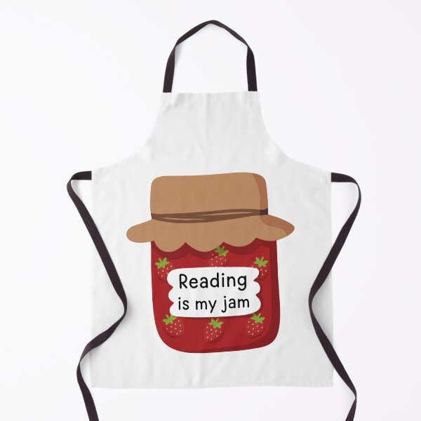 Item preview, Reading Is My Jam Book Filled Days Strawberry Fruit designed and sold by HumansStuck12.