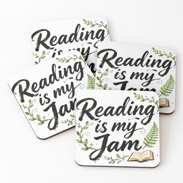 Item preview, Reading Is My Jam Quiet Book Moments designed and sold by HumansStuck12.