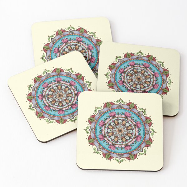 Item preview, Lotus Nature Geometric Mandala designed and sold by NaliniLe.