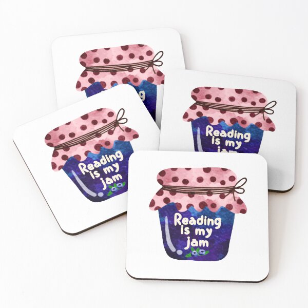 Item preview, Reading Is My Jam Bookish Energy Blackberry Fruit designed and sold by HumansStuck12.