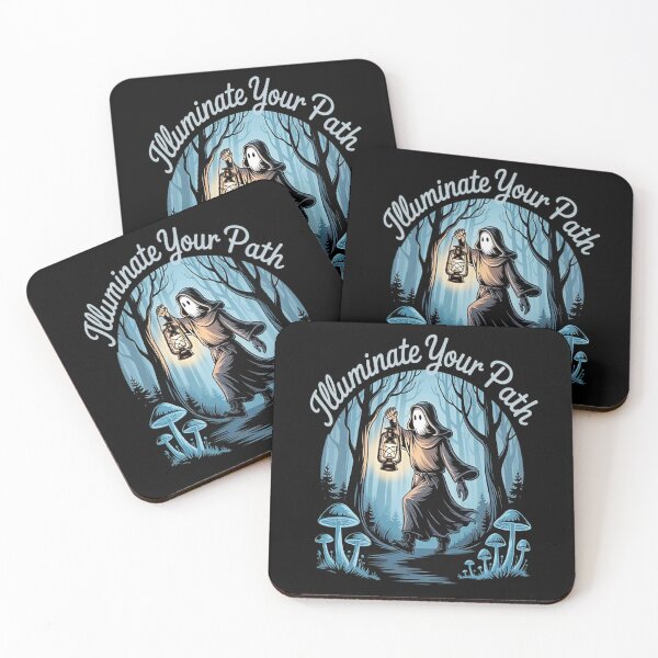 Item preview, Illuminate Your Path Ghostly Wisdom Niche Inspirational Spooky Aesthetic designed and sold by TeamLequid.