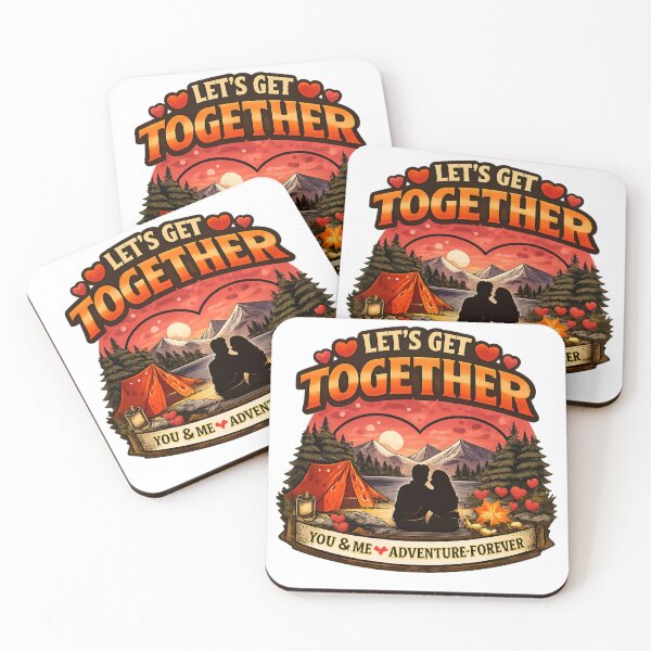 Item preview, Let’s Get Lost Together Romantic Outdoor Adventure Design designed and sold by Tender Flower Clothing.
