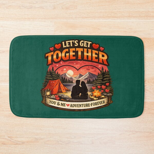 Item preview, Let’s Get Lost Together Romantic Outdoor Adventure Design designed and sold by Tender Flower Clothing.