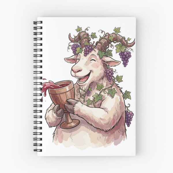 Item preview, Greek Mythology: Dionysus the Goat designed and sold by bapupa.