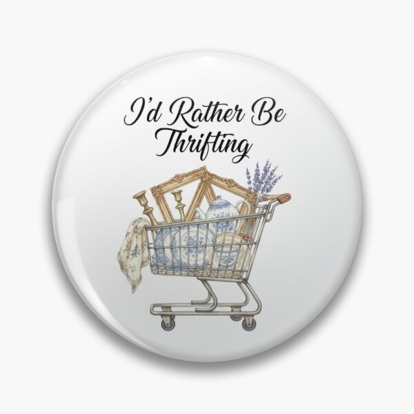 Item preview, I’d rather be thrifting  designed and sold by iLamshop.