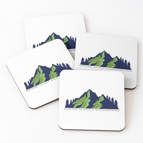 Item preview, Nature is not a background designed and sold by Sergio's Vibe Lab.
