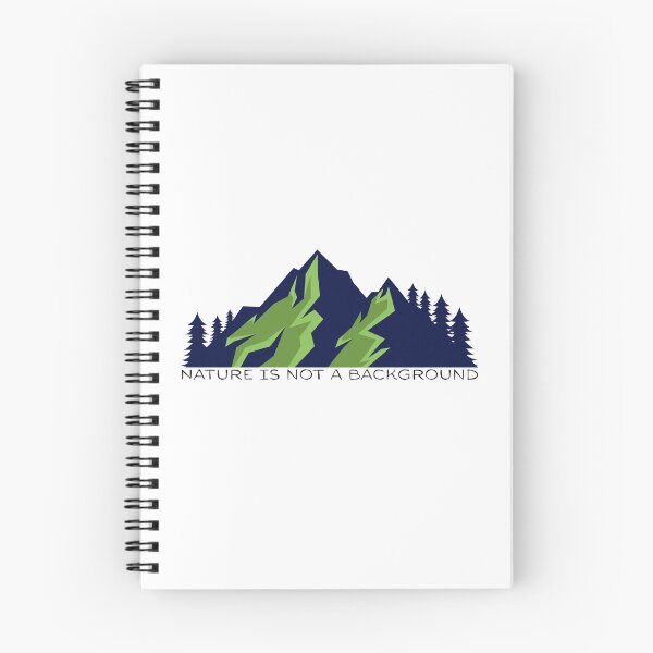 Item preview, Nature is not a background designed and sold by Sergio's Vibe Lab.