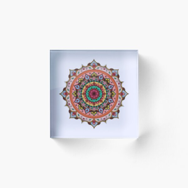 Artikelvorschau, Mystisches Blumen-Mandala entworfen und verkauft von NaliniLe.