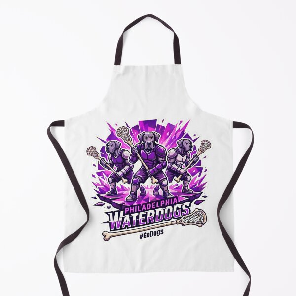 Item preview, Philadelphia Waterdogs Illustrated Fan Design for Lacrosse Lovers designed and sold by Designfordream.