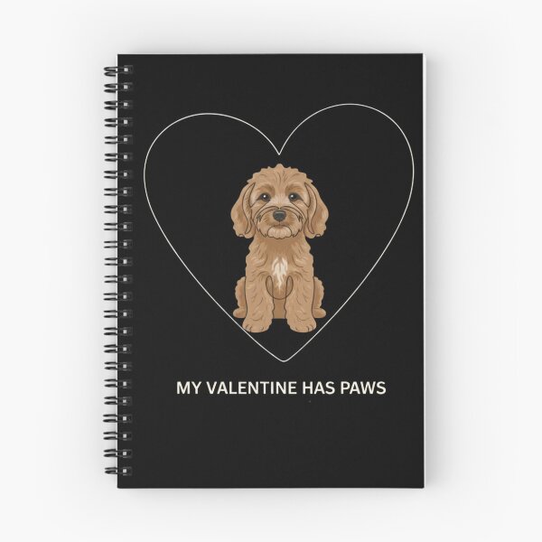 Item preview, My Valentine Has Paws Cute Cockapoo Valentine's Day designed and sold by RNTStudio.
