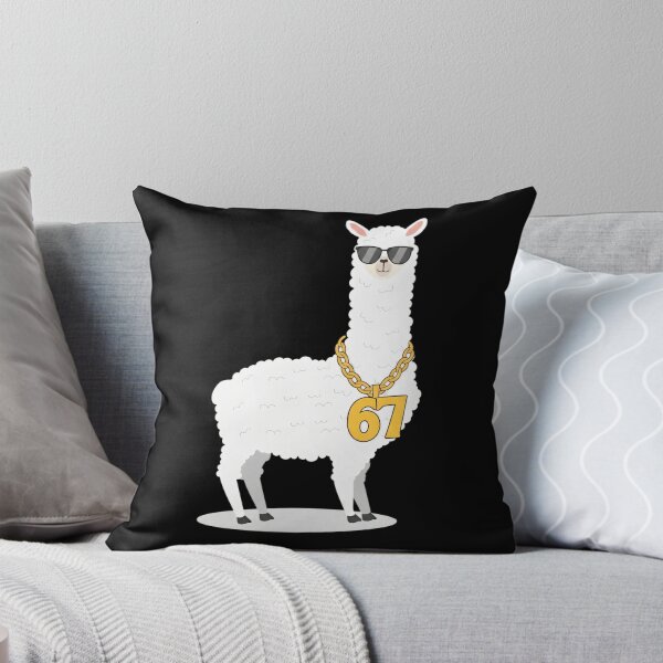 Item preview, Cool Llama with Gold Chain – Funny Hip Hop 67 Six Seven Design designed and sold by LashondaGreen89.