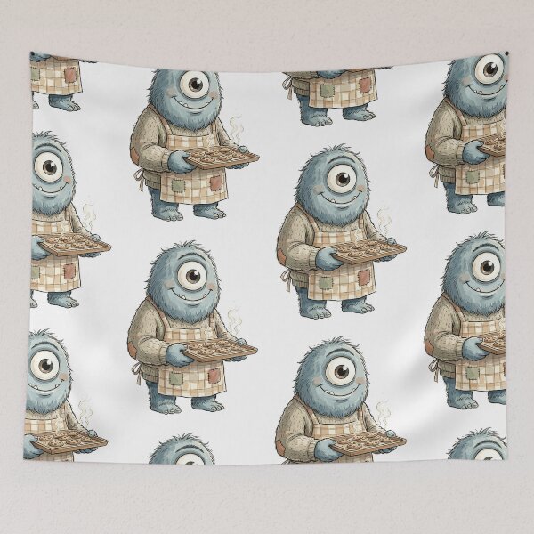 Item preview, Mythological Creatures: Cyclops Cookie Baker designed and sold by bapupa.