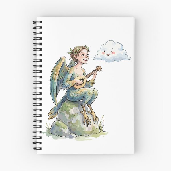 Item preview, Mythological Creatures: Harpy's Cozy Song designed and sold by bapupa.