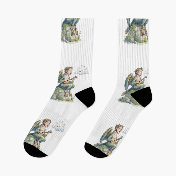 Item preview, Mythological Creatures: Harpy's Cozy Song designed and sold by bapupa.
