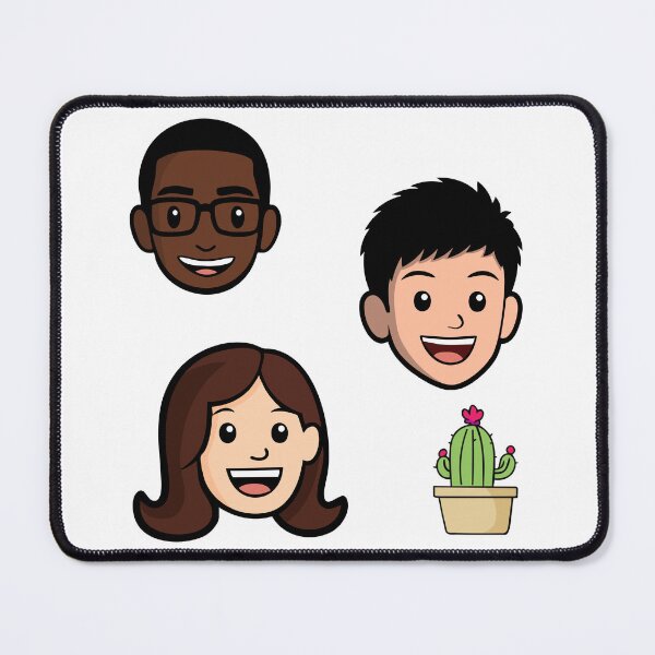 Item preview, Chidi, Jason & Janet, The good place designed and sold by Iko.