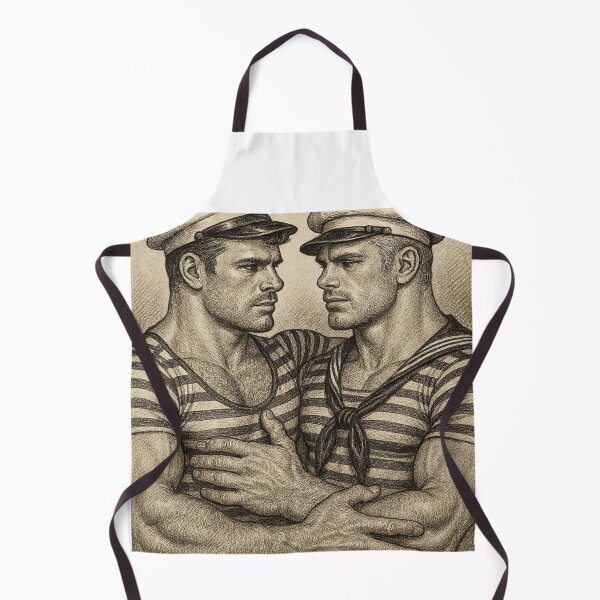 Item preview, 1940s Italian Vintage Gay Sailors Gay Pride Graphic Design designed and sold by ItsAKinkThing.