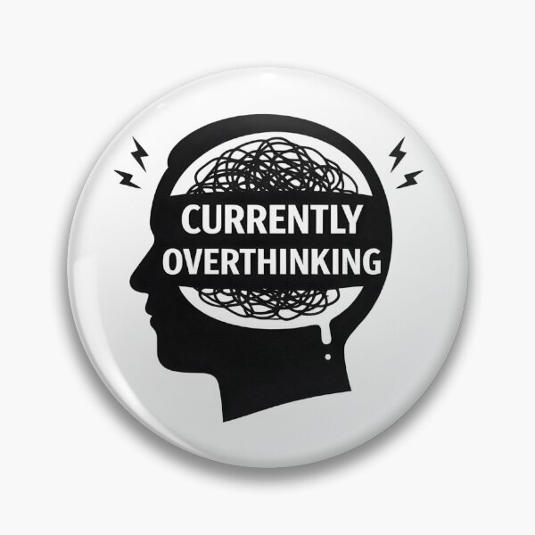 Artikelvorschau, Currently Overthinking – Lustiges Overthinking Shirt | Mental Health Humor Design entworfen und verkauft von Hischers Solution.