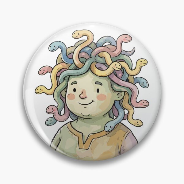 Item preview, Mythological Creatures: Medusa's Tiny Snake Curls designed and sold by bapupa.