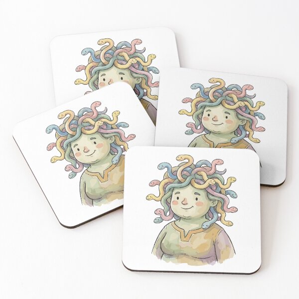 Item preview, Mythological Creatures: Medusa's Tiny Snake Curls designed and sold by bapupa.