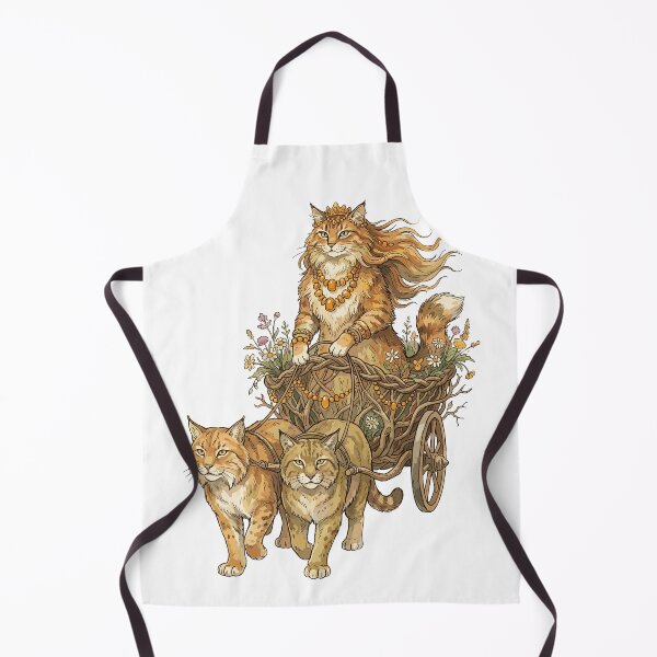 Item preview, Norse Mythology: Freya the Wild Cat designed and sold by bapupa.