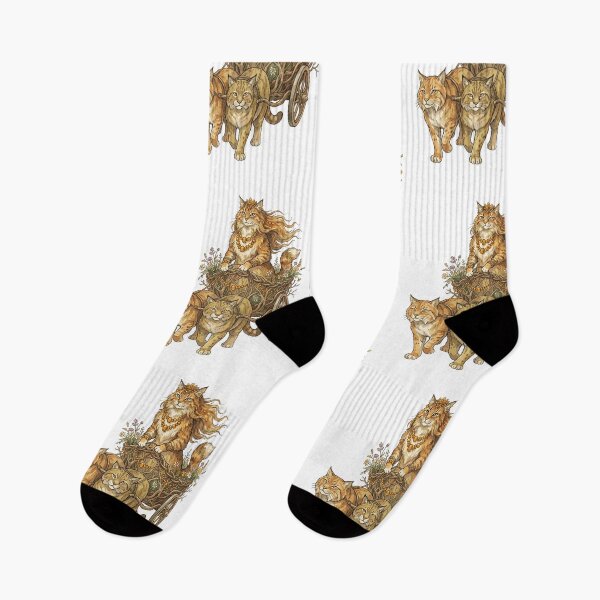 Item preview, Norse Mythology: Freya the Wild Cat designed and sold by bapupa.