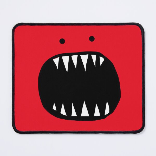 Item preview, Red Minimal Monster Face designed and sold by kiamiontie.