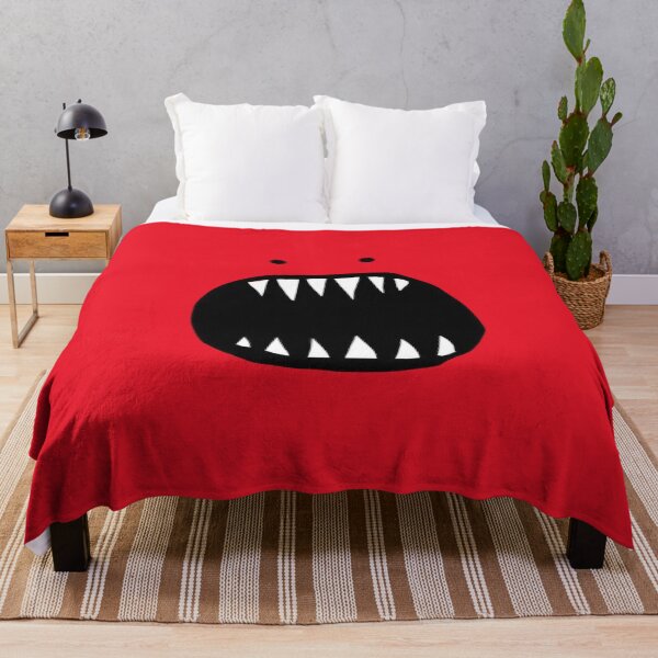 Item preview, Red Minimal Monster Face designed and sold by kiamiontie.