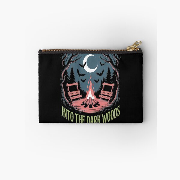 Item preview, Into The Dark Woods Where Campfires Glow Adventure Awaits Witchcore Spooky Vibes designed and sold by TeamLequid.