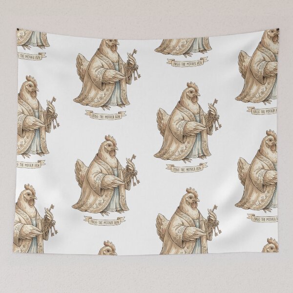 Item preview, Norse Mythology: Frigg the Mother Hen designed and sold by bapupa.
