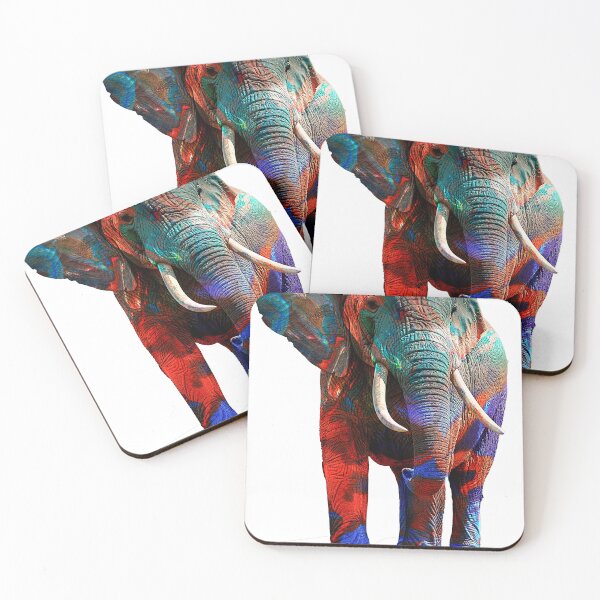 Item preview, Abstract Oil Spill Elephant designed and sold by Ry-Art-Hub.