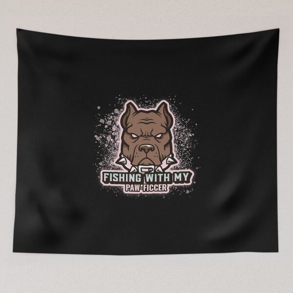 Item preview, Fishing with my paw-fficer designed and sold by AmeristraliaDezign.