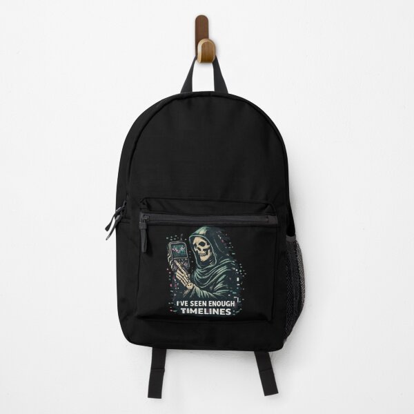 Item preview, I’ve Seen Enough Timelines – Reaper Skeleton Sci-Fi Humor designed and sold by SidTastic .