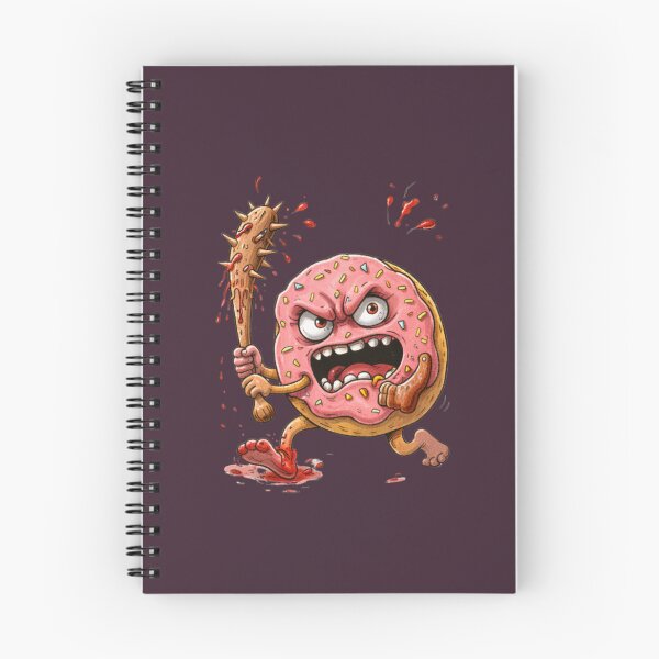 Item preview, Unhinged Donut Cartoon – Chaotic Dark Humor Food Character designed and sold by Ivy-Triggs.