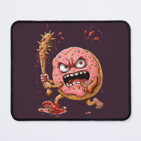 Item preview, Unhinged Donut Cartoon – Chaotic Dark Humor Food Character designed and sold by Ivy-Triggs.