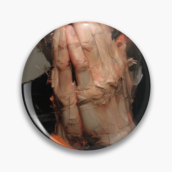 Item preview, Abstract portrait with praying hands designed and sold by lautir.
