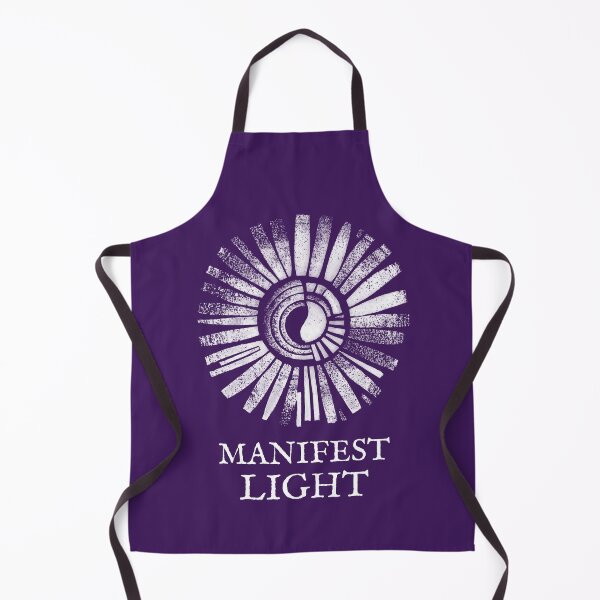 Item preview, Manifest Light Emblem, White on Purple designed and sold by nikoart001.
