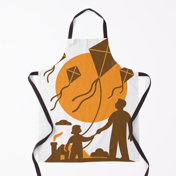 Item preview,  Retro Kite Festival with Burnt Orange Sun designed and sold by mbmstores.