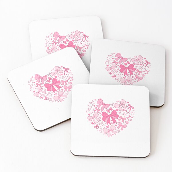 Item preview, Coquette Pink Bow Heart designed and sold by Rajmundolek.