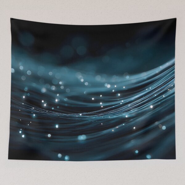 Item preview, Cyan Fiber Optic Data Flow designed and sold by Nexa Digital.