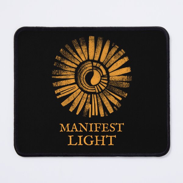 Item preview, Manifest Light Emblem, Yellow on Black designed and sold by nikoart001.